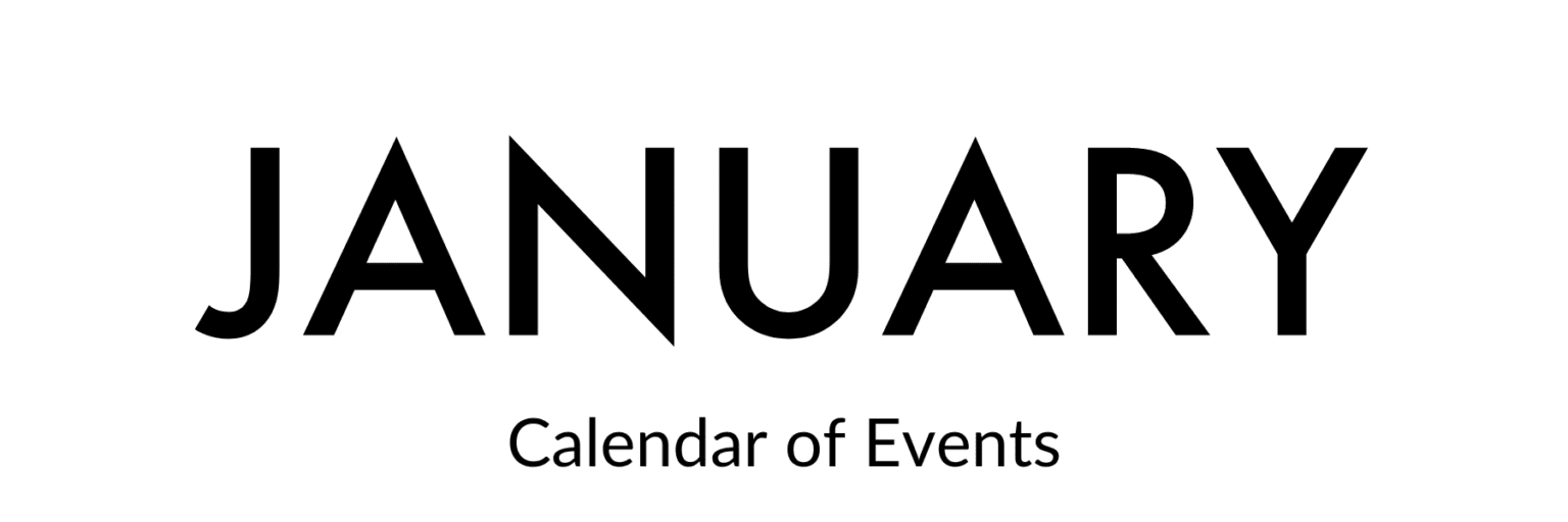 San Diego Calendar of Events January 2023 Colucci & Co. Realty